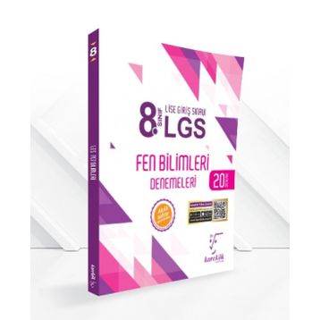 8. Sınıf LGS Fen Bilimleri 20 Deneme Karekök Yayınları