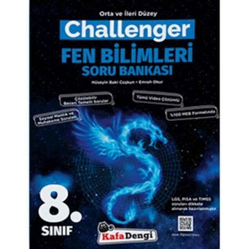 8. Sınıf LGS Fen Bilimleri Challenger Soru Bankası-Kafa Dengi Yayınları