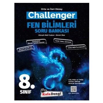 8. Sınıf LGS Fen Bilimleri Challenger Soru Bankası-Kafa Dengi Yayınları