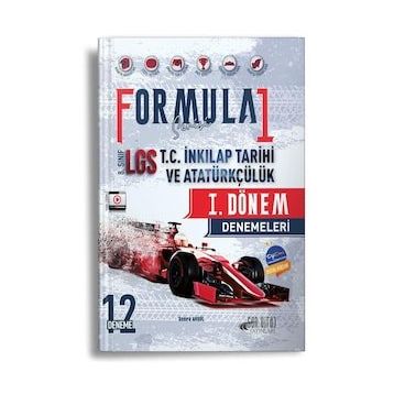 8. Sınıf LGS Fen Bilimleri Formula Serisi 1. Dönem 12 Denemeleri Özel Baskı - Son Viraj Yayınları
