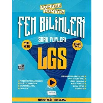 8. Sınıf LGS Fen Bilimleri Gümbür Gümbür Soru Föyleri-Yeni Tarz Yayınları