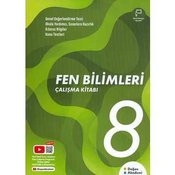 8. Sınıf Lgs Fen Bilimleri Kazanım Odaklı Çalışma Kitabı-Doğan Akademi