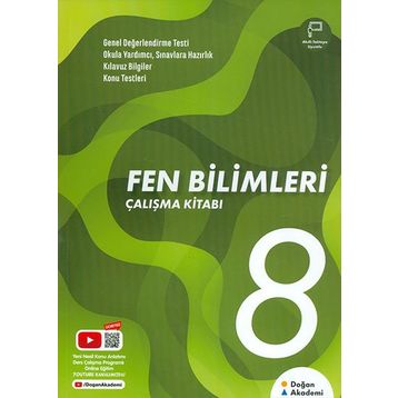 8. Sınıf Lgs Fen Bilimleri Kazanım Odaklı Çalışma Kitabı-Doğan Akademi