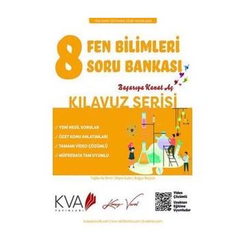 8. Sınıf LGS Fen Bilimleri Soru Bankası-Koray Varol Yayınları