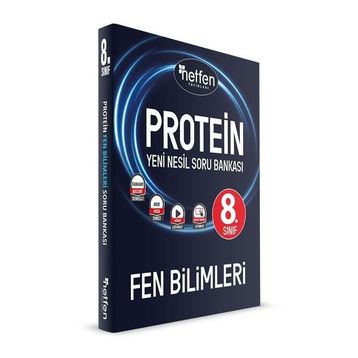 8. Sınıf LGS Fen Bilimleri Soru Bankası Netfen Yayınları
