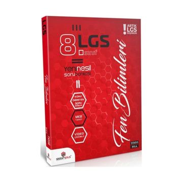 8. Sınıf LGS Fen Bilimleri Video Konu Anlatım ve Çözümlü Soru Bankası-Sistemplus Yayınları