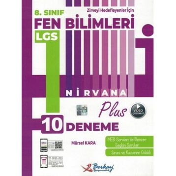 8. Sınıf LGS Fen Bilimleri Zoru Bankası LGS 10 Deneme-Tonguç Akademi Yayınları