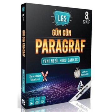 8. Sınıf LGS Gün Gün Paragraf-Strateji Yayınları