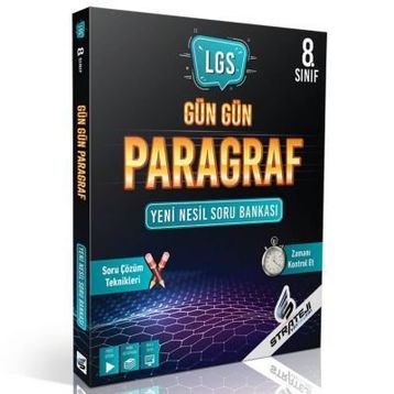 8. Sınıf LGS Gün Gün Paragraf-Strateji Yayınları