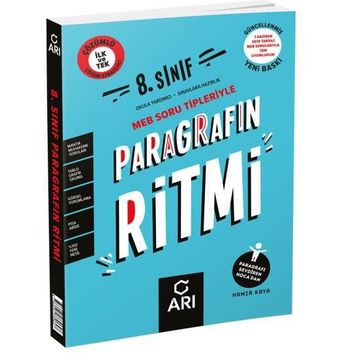 8. Sınıf LGS Hazırlık Paragrafın Ritmi Arı Yayıncılık