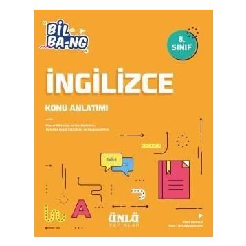 8. Sınıf LGS İngilizce Bil Bang Konu Anlatım-Ünlü Yayıncılık