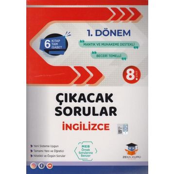 8.Sınıf LGS İngilizce Çıkacak Sorular Kitabı Zeka Küpü Yayınları