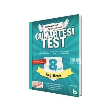 8. Sınıf LGS İngilizce Cumartesi Test Basamak Yayınları