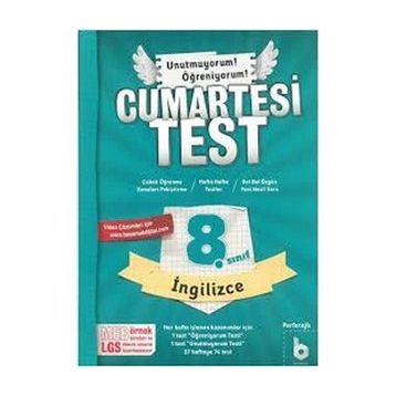 8. Sınıf LGS İngilizce Cumartesi Test Basamak Yayınları