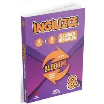 8. Sınıf LGS İngilizce İlk Dönem Dememeleri Koray Varol Yayınları