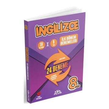 8. Sınıf LGS İngilizce İlk Dönem Dememeleri Koray Varol Yayınları