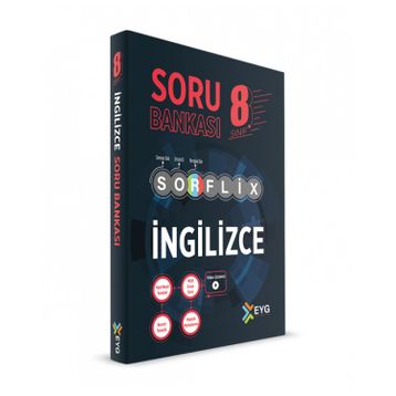 8. Sınıf LGS İngilizce Sorflix Soru Bankası-EYG Yayınları