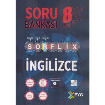 8. Sınıf LGS İngilizce Sorflix Soru Bankası-EYG Yayınları