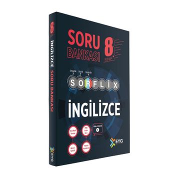 8. Sınıf LGS İngilizce Sorflix Soru Bankası-EYG Yayınları