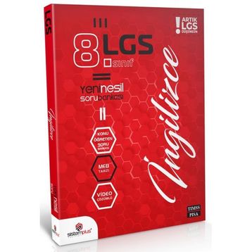 8. Sınıf Lgs İngilizce Video Konu Anlatım ve Çözümlü Soru Bankası-Sistem Plus Yayınları