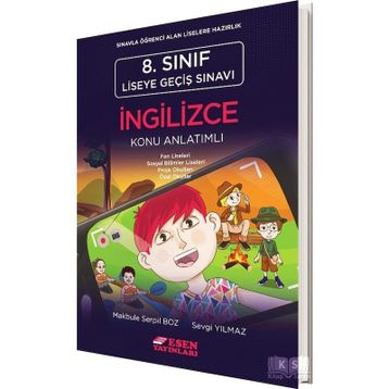 8. Sınıf Lgs İngilizce Video Konu Anlatım ve Çözümlü Soru Bankası-Sistem Plus Yayınları