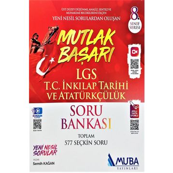 8. Sınıf Lgs İnkılap Tarihi Soru Bankası-Muba Yayınları