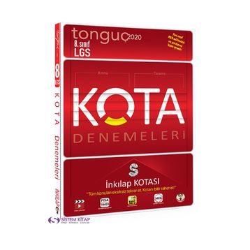 8. Sınıf LGS Kota Konu Taramaları İnkılap Tarihi Kotası Tonguç Akademi Yayınları