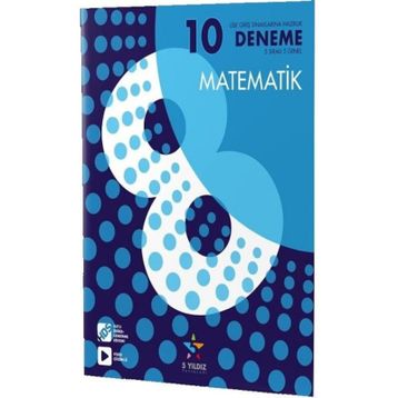 8. Sınıf LGS Matematik 10 Çözümlü Deneme Kollektif FDD Yayınları