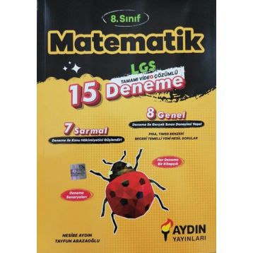 8. Sınıf LGS Matematik 15 Deneme