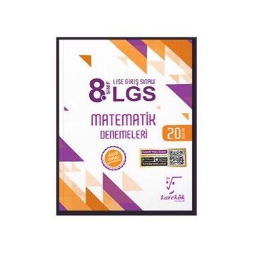 8. Sınıf LGS Matematik 20'li Deneme Sınavı - Karekök Yayınları