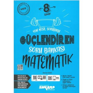 8. Sınıf LGS Matematik Güçlendiren Soru Bankası Ankara Yayıncılık