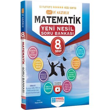 8.Sınıf Lgs Matematik Video Çözümlü Soru Bankası Evrensel İletişim Yayınları