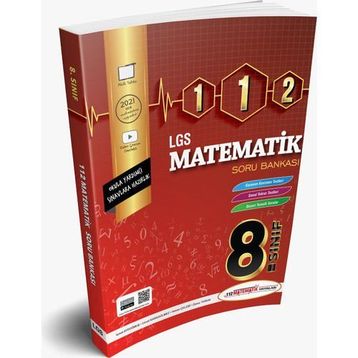 8. Sınıf Lgs Matematik Yüksek Tansiyon Soru Bankası-112 Matematik Yayınları