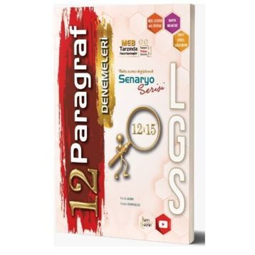 8. Sınıf LGS Paragraf 12 Deneme Özel Baskı - Tanım Yayınları