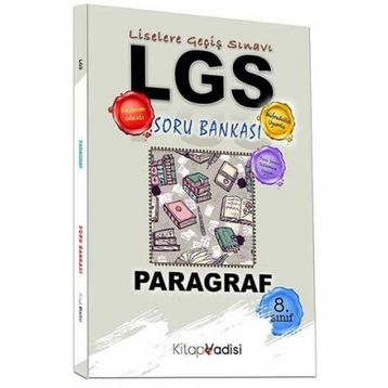 8. Sınıf LGS Paragraf Soru Bankası-Kitap Vadisi Yayınları