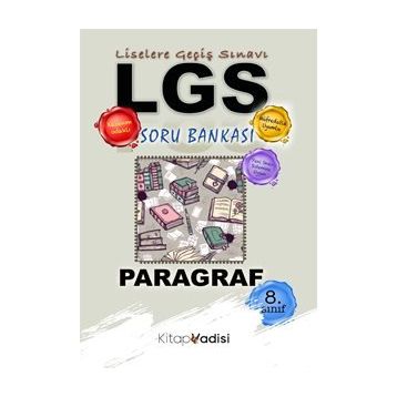 8. Sınıf LGS Paragraf Soru Bankası-Kitap Vadisi Yayınları