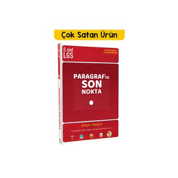 8. Sınıf LGS Paragrafta Son Nokta