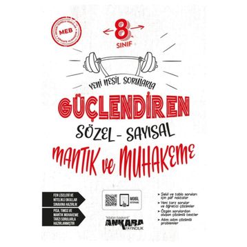 8.Sınıf LGS Sayısal Sözel Mantık-Muhakeme Güçlendiren Soru Bankası