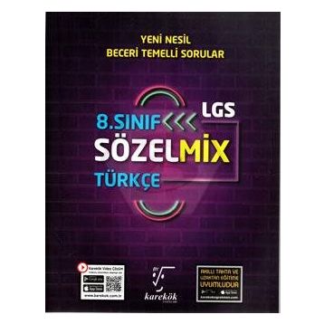 8. Sınıf Lgs Sözelmix Türkçe - Karekök Yayınları