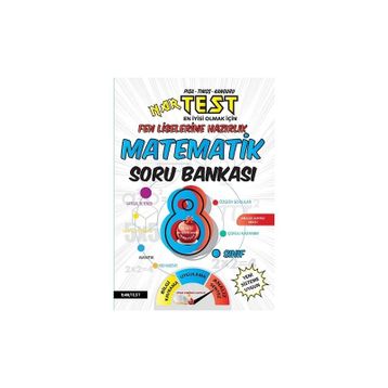 8. Sınıf Lgs Süper Zeka Matematik Soru Bankası-Nartest Yayınları