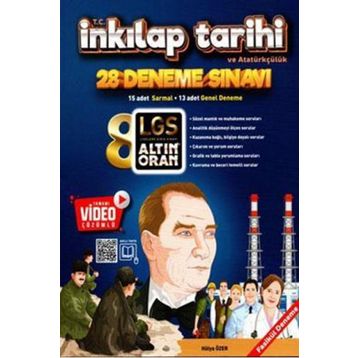8.Sınıf LGS T.C. İnkılap Tarihi ve Atatürkçülük Altın Oran 28 Deneme Borealis Yayıncılık