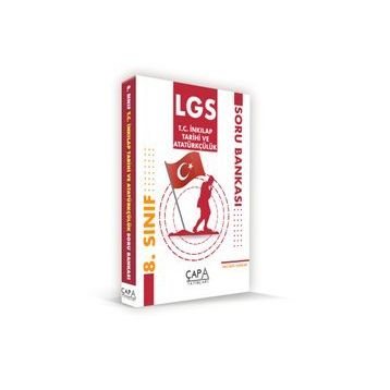 8. Sınıf LGS T.C. İnkılap Tarihi ve Atatürkçülük Soru Bankası-Çapa Yayınları