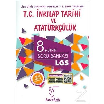 8 Sınıf LGS Tc İnkılap Tarihi Ve Atatürkçülük Soru Bankası
