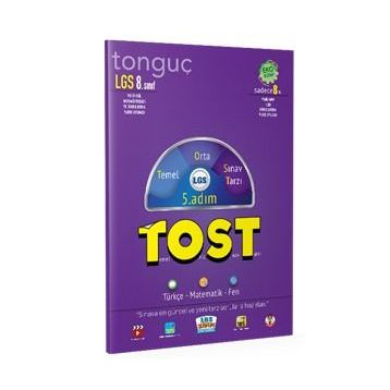 8. Sınıf LGS Tost 5. Adım Deneme Tonguç Akademi Yayınları