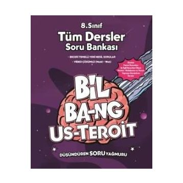 8. Sınıf Lgs Tüm Dersler Bil Bang Us-Teroit Soru Bankası-Kültür Yayınları