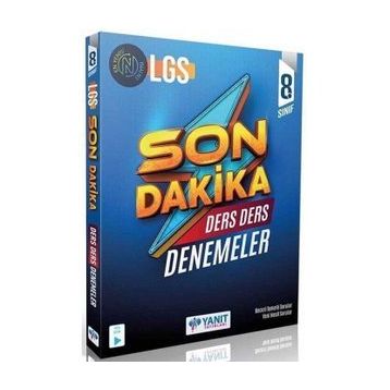 8.Sınıf Lgs Tüm Dersler Son Dakika Ders Ders Denemeleri Yanıt Yayınları