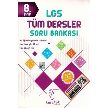 8. Sınıf Lgs Tüm Dersler Soru Bankası Kazandıran Set - Karekök Yayınları
