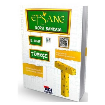 8.sınıf Lgs Türkçe Efsane Soru Bankası Açı Yayın
