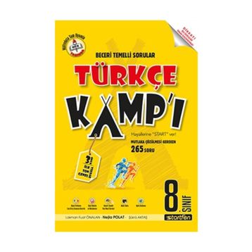 8. Sınıf LGS Türkçe Kampı Startfen Yayınları