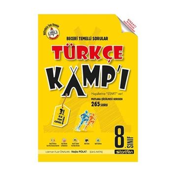 8. Sınıf LGS Türkçe Kampı Startfen Yayınları